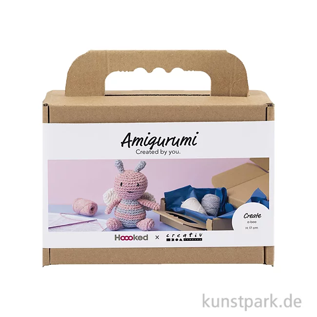Artikelbild 1 des Artikels “DIY Häkelset - Amigurumi Biene, Pastell “