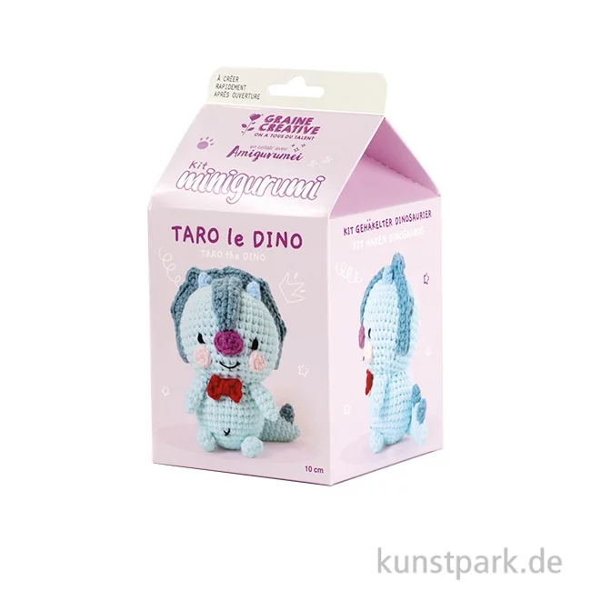Artikelbild 1 des Artikels “DIY Häkelset - Dino Amigurumi Kit “