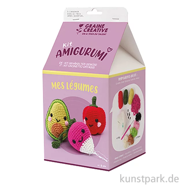 Artikelbild 1 des Artikels “DIY Häkelset - Gemüse Amigurumi Kit “