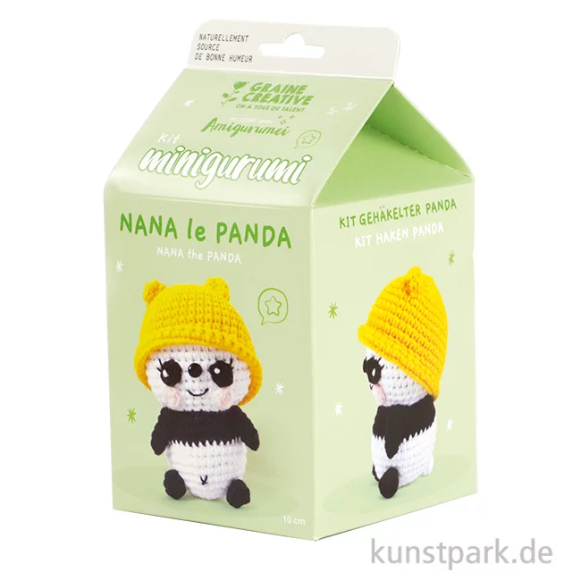 Artikelbild 1 des Artikels “DIY Häkelset - Panda Amigurumi Kit “