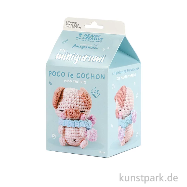 Artikelbild 1 des Artikels “DIY Häkelset - Schwein Amigurumi Kit “