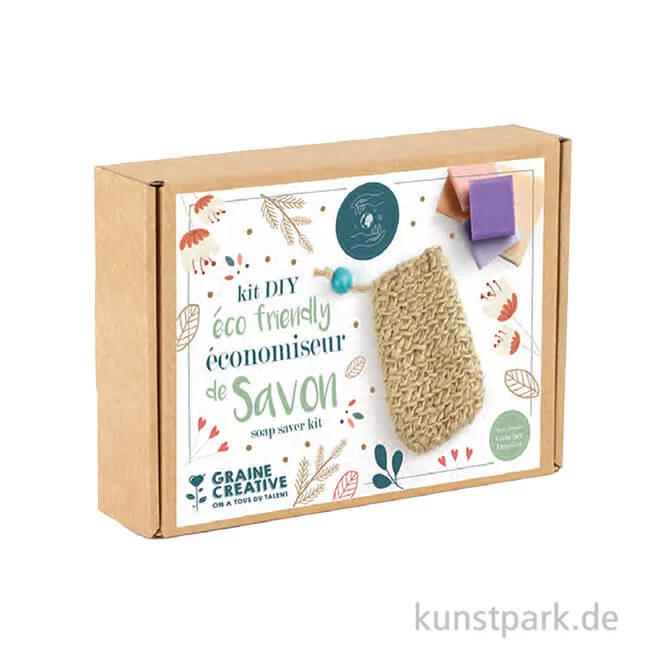 Artikelbild 1 des Artikels “DIY Häkelset - Seifensäckchen aus Jute “