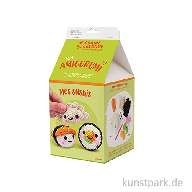 Artikelbild 1 des Artikels “DIY Häkelset - Sushi Amigurumi Kit “