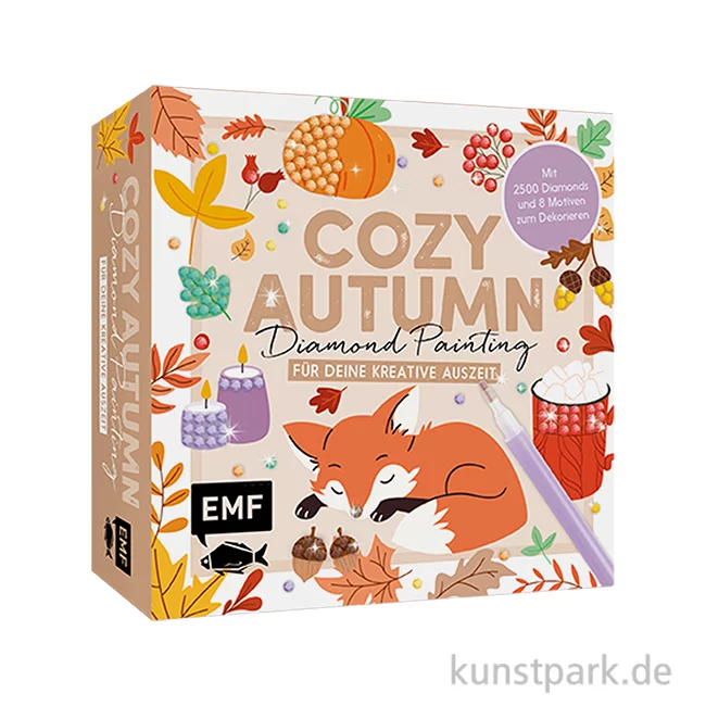 Artikelbild 1 des Artikels “DIY Set - Cozy Autumn Diamond Painting, Edition Fischer “