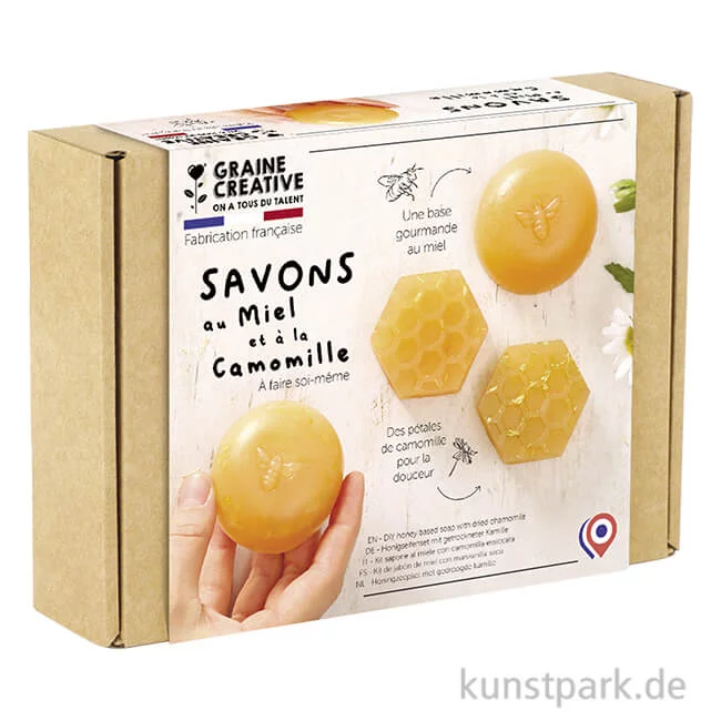 Artikelbild 1 des Artikels “DIY Set - Honigseife mit Kamille “