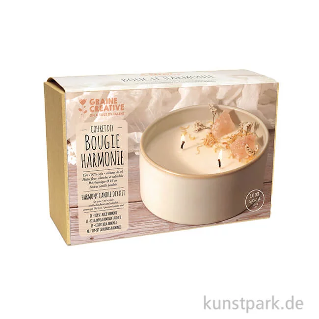 Artikelbild 1 des Artikels “DIY Set - Kerzengießen mit Salzkristallen in Keramik “