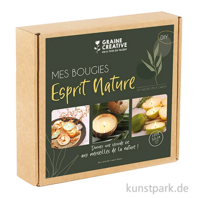 Artikelbild 1 des Artikels “DIY Set - Kerzengießen Natur “