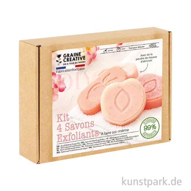 Artikelbild 1 des Artikels “DIY Set - Seifengießen, Aprikosen-Peeling “