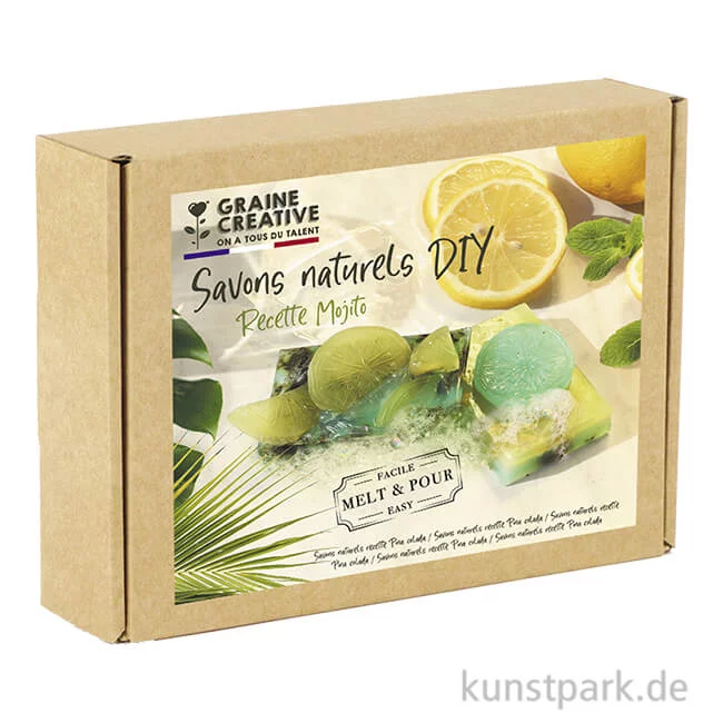 Artikelbild 1 des Artikels “DIY Set - Seifengießen Mojito Minze “