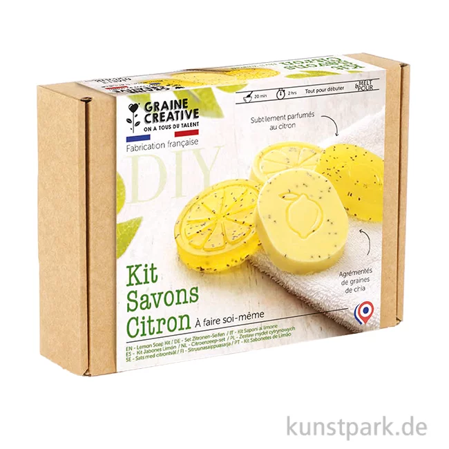 Artikelbild 1 des Artikels “DIY Set - Zitronenseife mit Chia Samen “