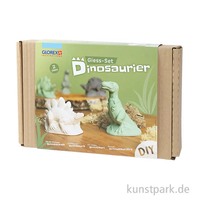 Artikelbild 1 des Artikels “DIY Set - Dinos Gießen mit Latexformen, Gießmasse + Zubehör “