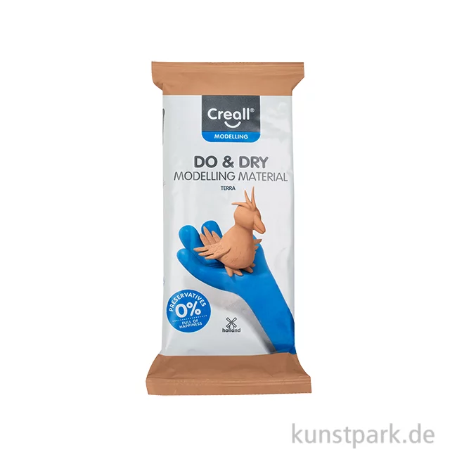 Artikelbild 1 des Artikels “Creall DO+DRY Modelliermasse - terracotta 500 g“