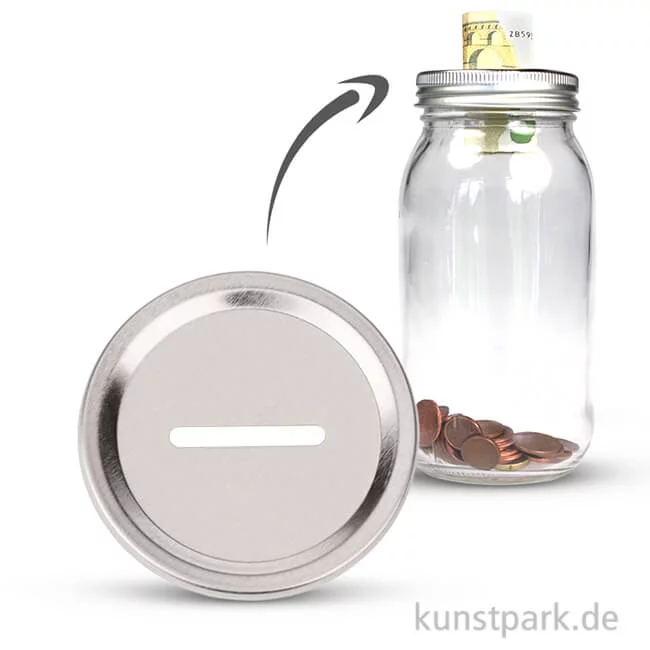 Artikelbild 1 des Artikels “Einlegescheibe für Gläser, 70 mm - Spardose “