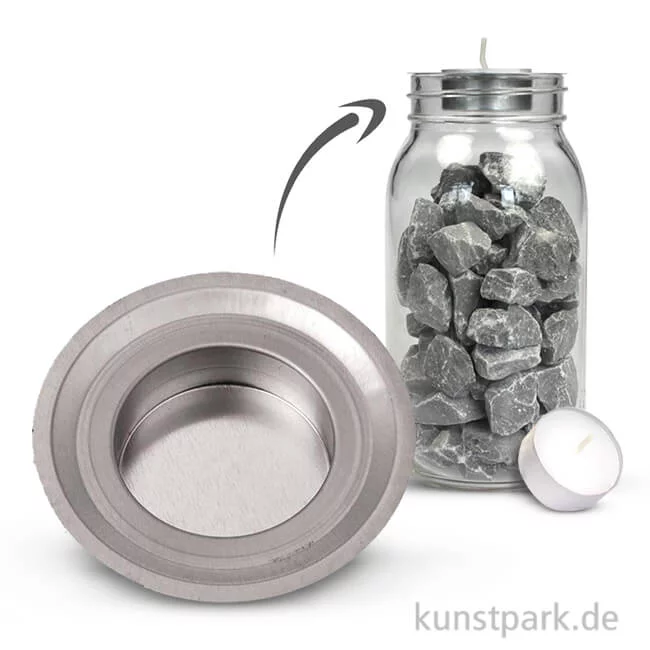 Artikelbild 1 des Artikels “Drehverschluss für Gläser, 70 mm - Teelicht “