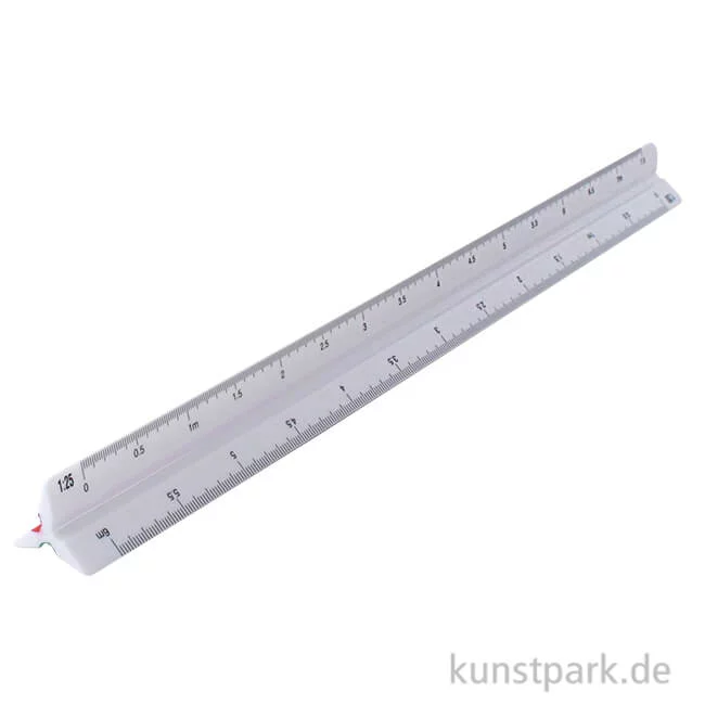Artikelbild 1 des Artikels “Dreikant-Maßstab Kunststoff Länge 30 cm “