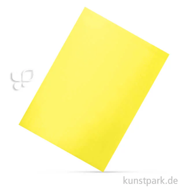 Artikelbild 1 des Artikels “E-Wellpappe, doppelseitig gefärbt 50 x 70 cm | Leuchtgelb“