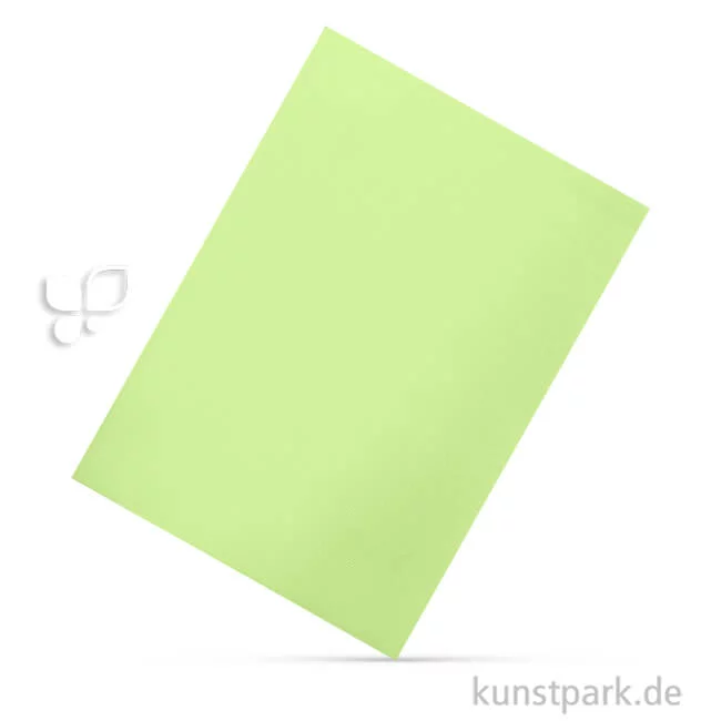 Artikelbild 1 des Artikels “E-Wellpappe, doppelseitig gefärbt 50 x 70 cm | Leuchthellgrün“