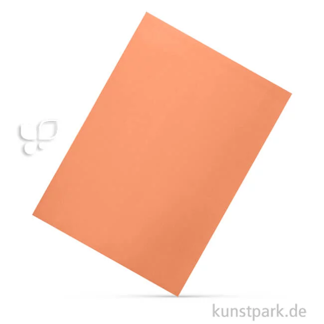 Artikelbild 1 des Artikels “E-Wellpappe, doppelseitig gefärbt 50 x 70 cm | Leuchthellrot“