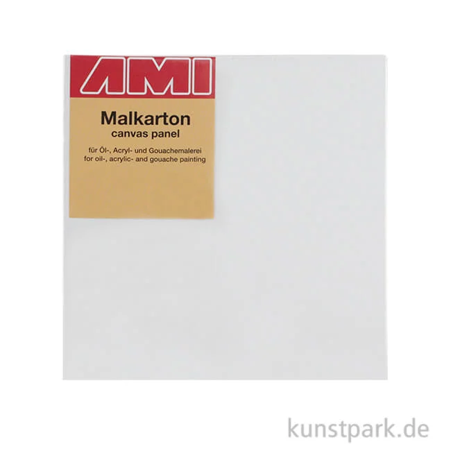 Artikelbild 1 des Artikels “Eckiger Malkarton mit Maltuch bespannt 20 x 20 cm“