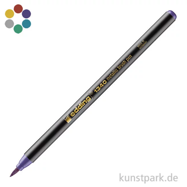 Artikelbild 1 des Artikels “edding 1340 Brushpen - Metallic “
