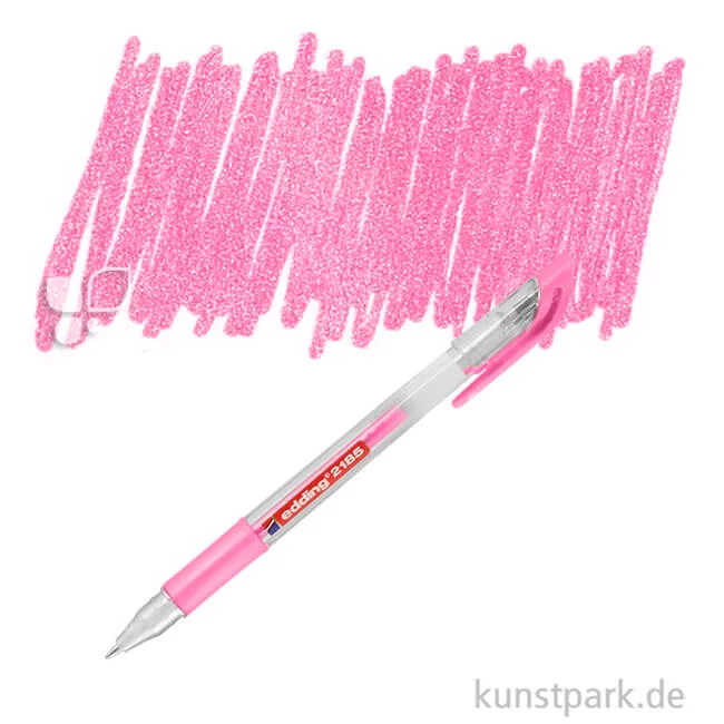 Artikelbild 1 des Artikels “edding 2185 Gelroller Crystaljelly Einzelfarbe | 079 Pink-Metallic“