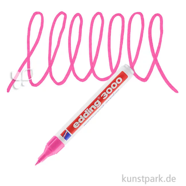 Artikelbild 1 des Artikels “edding 3000 Permanent Marker Einzelfarbe | 009 Rosa“