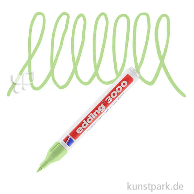 Artikelbild 1 des Artikels “edding 3000 Permanent Marker Einzelfarbe | 011 Hellgrün“