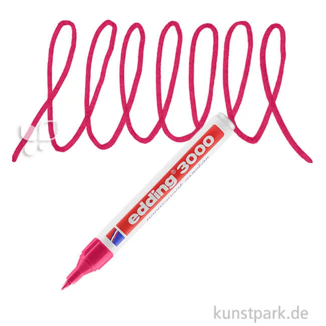 Artikelbild 1 des Artikels “edding 3000 Permanent Marker Einzelfarbe | 019 Karminrot“