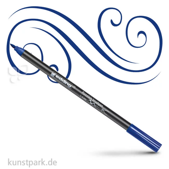 Artikelbild 1 des Artikels “edding 4200 Porcelain Brushpen Einzelstift | Blau“