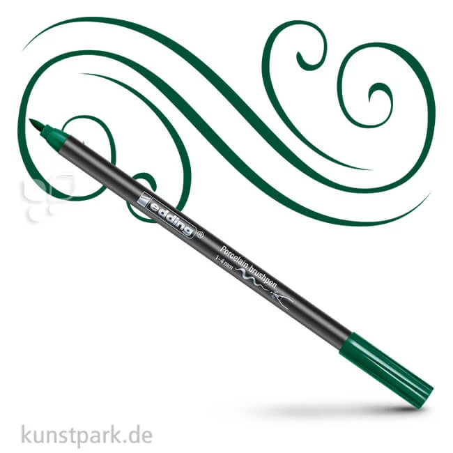 Artikelbild 1 des Artikels “edding 4200 Porcelain Brushpen Einzelstift | Grün“