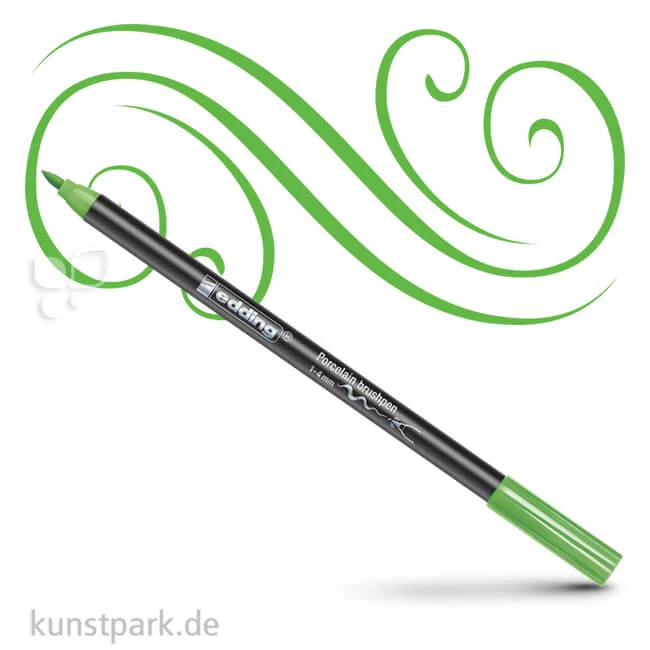 Artikelbild 1 des Artikels “edding 4200 Porcelain Brushpen Einzelstift | Hellgrün“