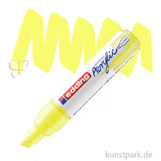 Artikelbild 1 des Artikels “edding 5000 Acrylmarker Breit, 5-10 mm Stift | Neongelb“