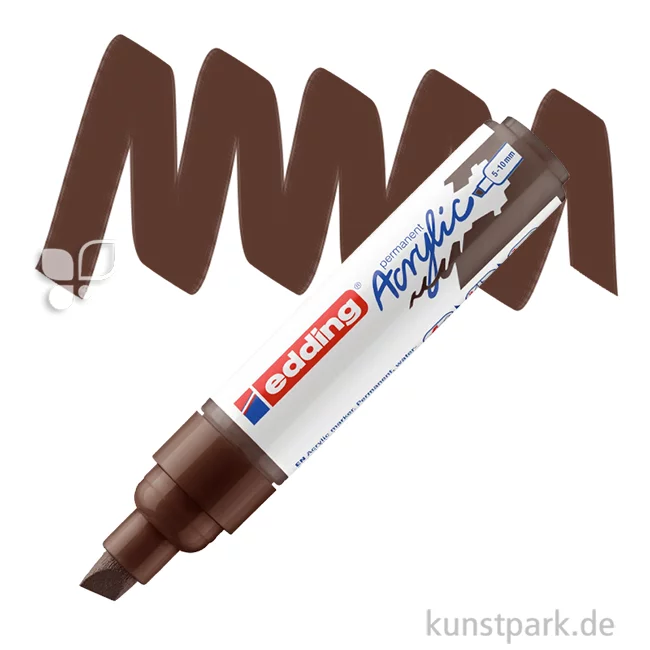 Artikelbild 1 des Artikels “edding 5000 Acrylmarker Breit, 5-10 mm Stift | Schokoladenbraun“