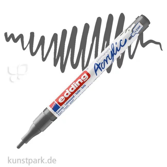 Artikelbild 1 des Artikels “edding 5300 Acrylmarker Fein, 1-2 mm Stift | Anthrazit“