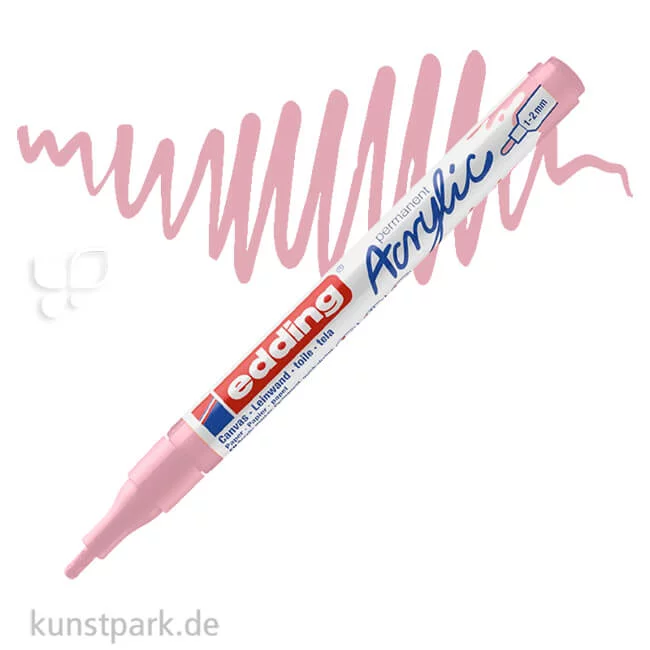 Artikelbild 1 des Artikels “edding 5300 Acrylmarker Fein, 1-2 mm Stift | Edel Mauve“
