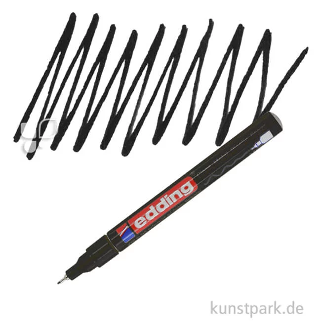 Artikelbild 1 des Artikels “edding 780 Lack Paint Marker Einzelfarbe | 001 Schwarz“