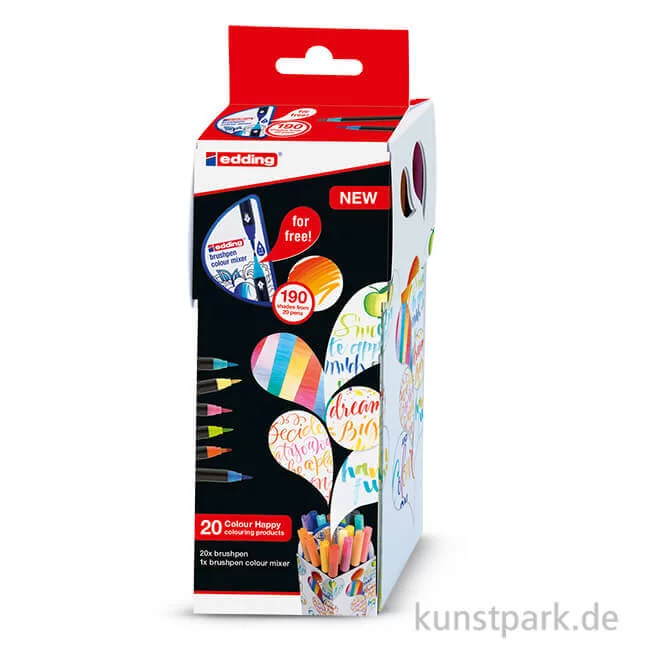 Artikelbild 1 des Artikels “edding Colour Happy Set 20+1 “