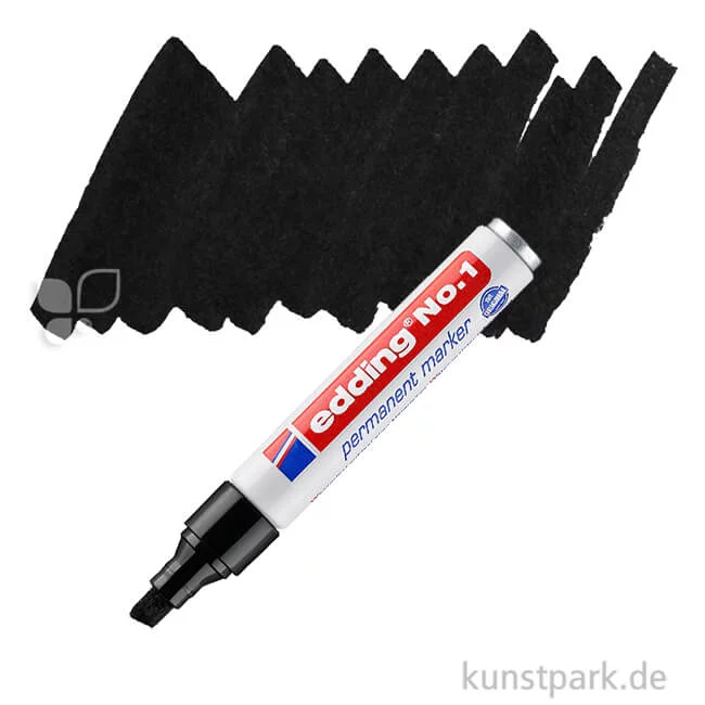 Artikelbild 1 des Artikels “edding No.1 Permanent Marker Einzelfarbe | 001 Schwarz“