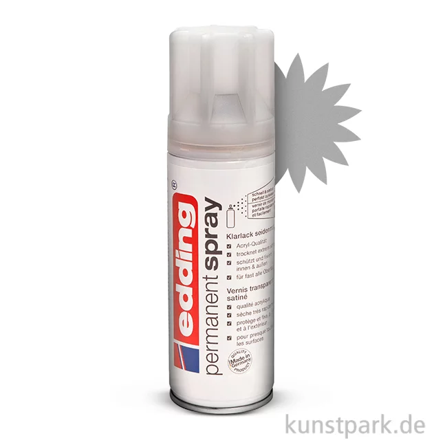 Artikelbild 1 des Artikels “edding Permanent Spray - Klarlack Seidenmatt, 200 ml “