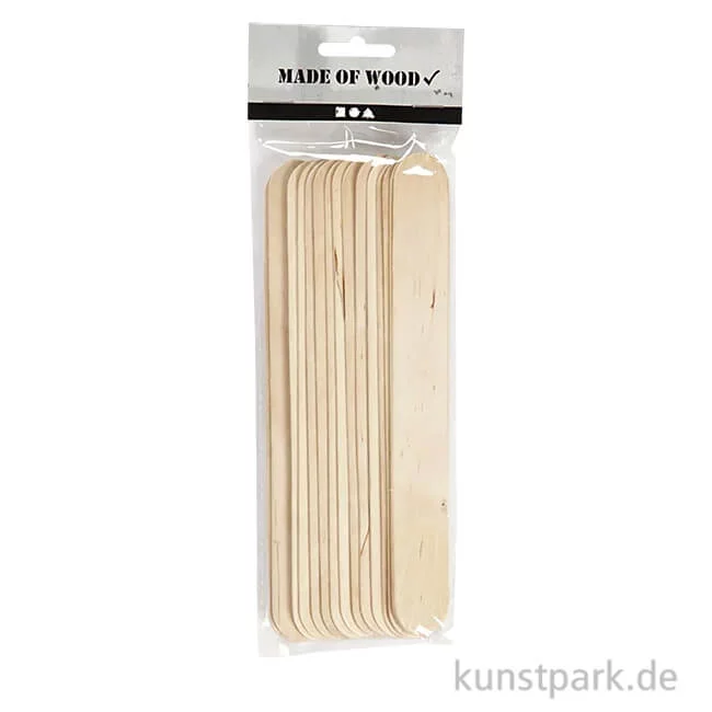 Artikelbild 1 des Artikels “Eisstiele - Holzstäbchen zum Basteln, 20 cm, 15 Stück “