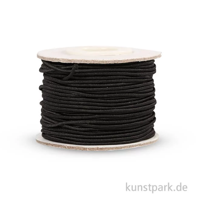Artikelbild 1 des Artikels “Elastisches Gummiband - Dicke 1 mm, 25 m Schwarz“