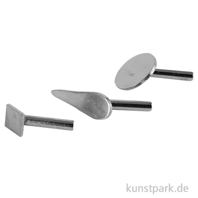 Artikelbild 1 des Artikels “Encaustic Cautery Set, 3 Encaustic Pen Spitzen, Quadrat, Rund, Tropfen “