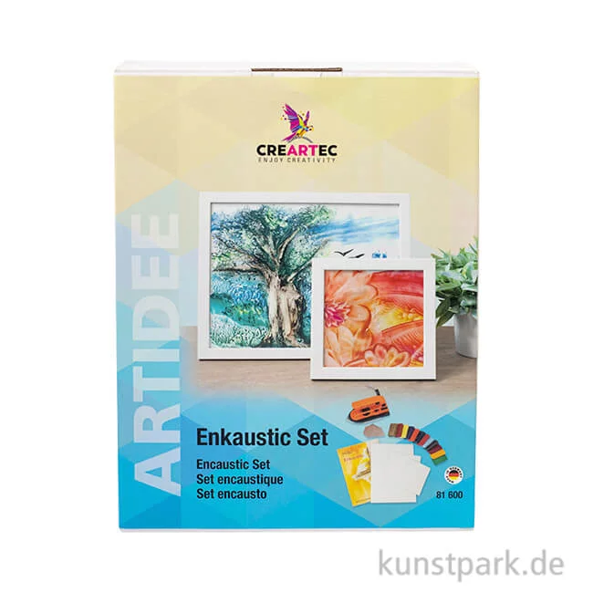 Artikelbild 1 des Artikels “Encaustic Einsteiger Set, 55-teilig inklusive Maleisen “