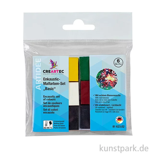 Artikelbild 1 des Artikels “Encaustic Farben-Set - Basic - mit 6 Farben “