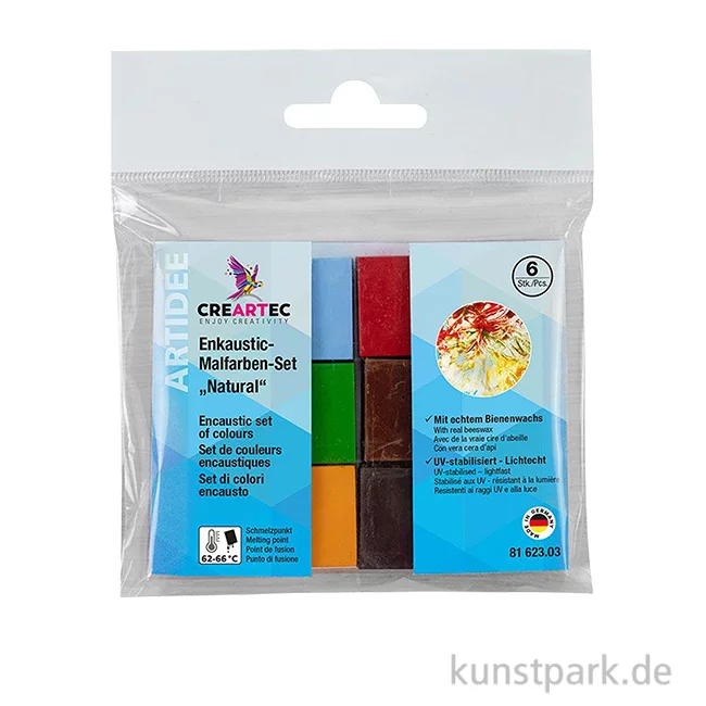 Artikelbild 1 des Artikels “Encaustic Farben-Set - Natural - mit 6 Farben “