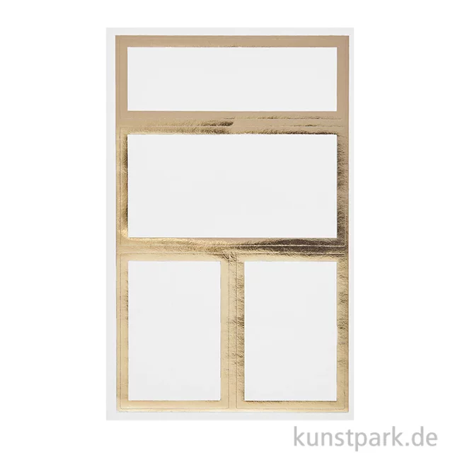 Artikelbild 1 des Artikels “Etiketten Aufkleber - Gold, 3 Bögen “