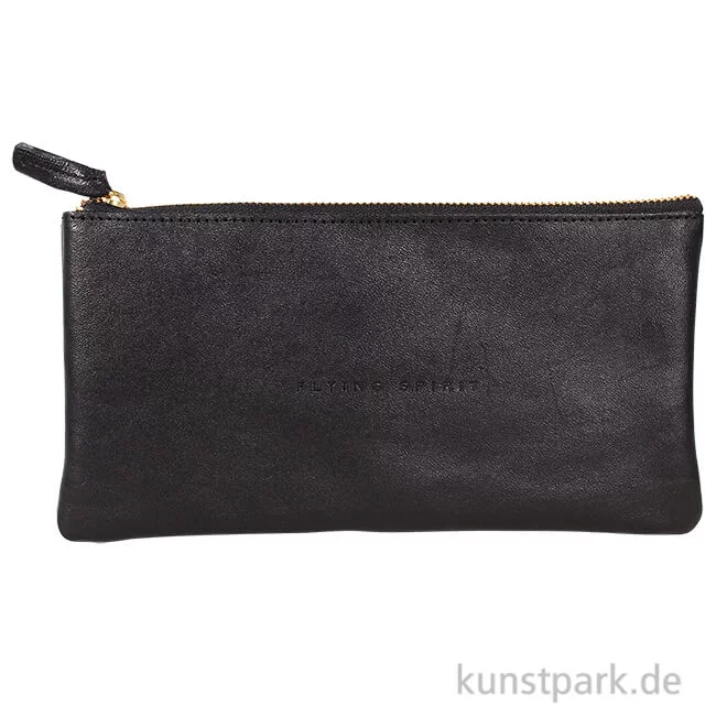 Artikelbild 1 des Artikels “Etui im Retrostyle aus Leder - Schwarz, Flach “