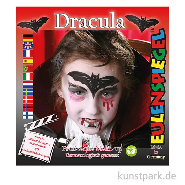 Artikelbild 1 des Artikels “Eulenspiegel Motiv-Set Dracula mit 4 Farben und Zubehör “