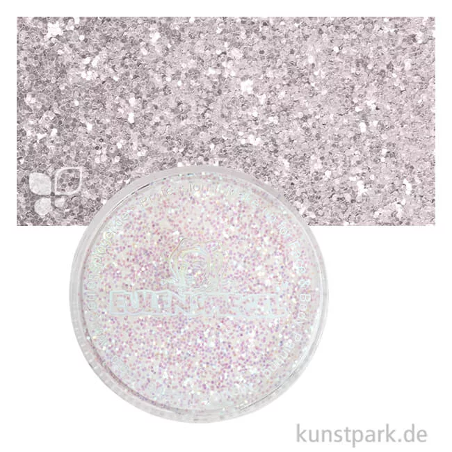 Artikelbild 1 des Artikels “Eulenspiegel Polyester-Streuglitzer 6 g Dose | Perlmutt (irisierend)“