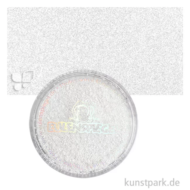 Artikelbild 1 des Artikels “Eulenspiegel Polyester-Streuglitzer 6 g Dose | Schneeweiß“